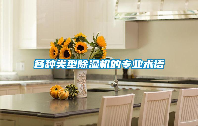 各種類(lèi)型除濕機(jī)的專(zhuān)業(yè)術(shù)語(yǔ)