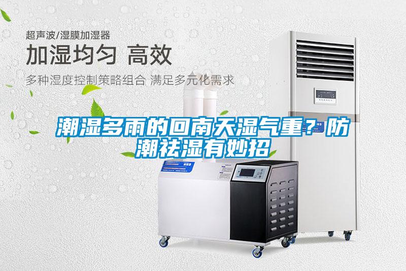 潮濕多雨的回南天濕氣重？防潮祛濕有妙招