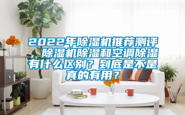 2022年除濕機(jī)推薦測(cè)評(píng)，除濕機(jī)除濕和空調(diào)除濕有什么區(qū)別？到底是不是真的有用？