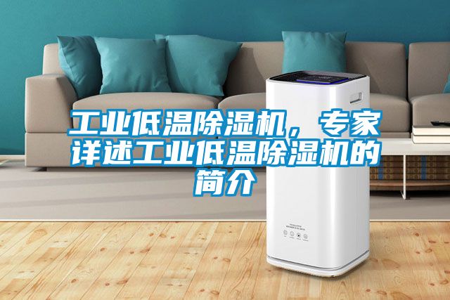 工業低溫除濕機，專家詳述工業低溫除濕機的簡介